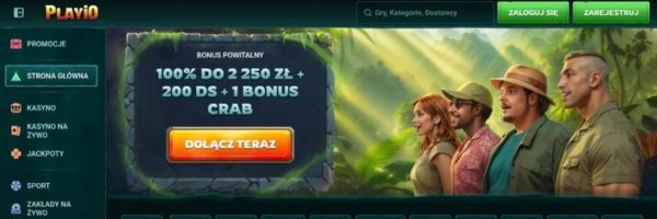 Playio Casino bonus darmowe spiny